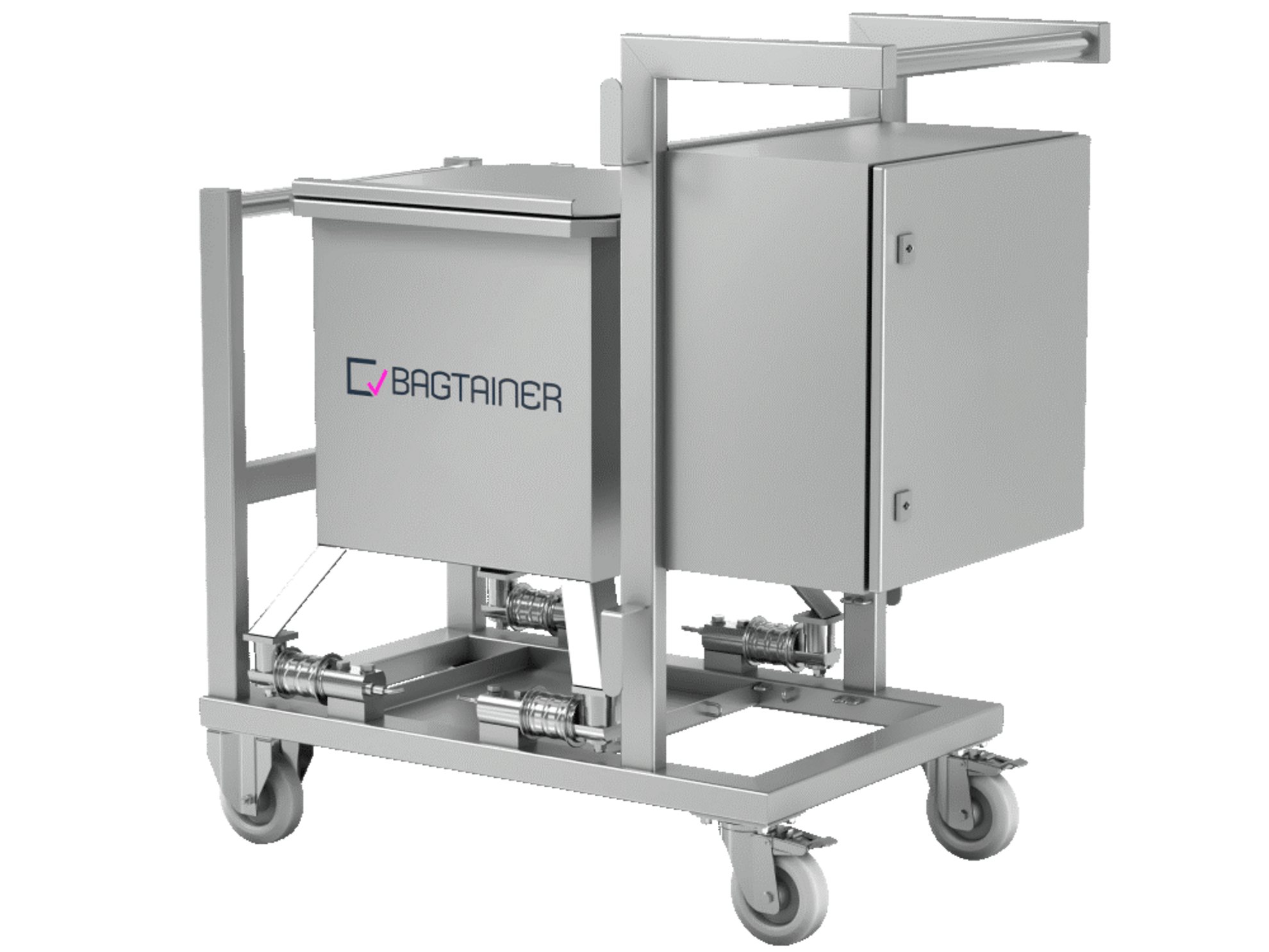Mobile Bagtainer with Eilersen load cells