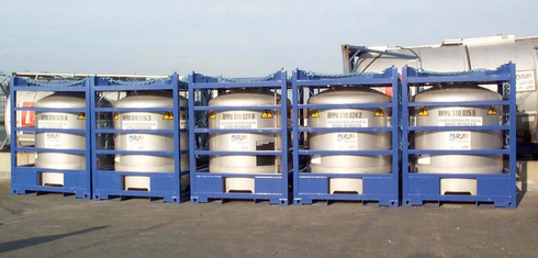 Robust Load cells for weighing offshore ISO Tanks